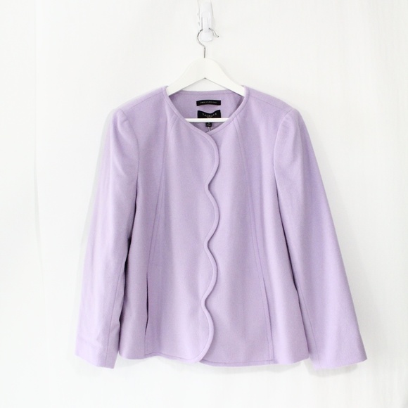 Talbots Wool Jacket sz 14W Woman Plus Size Blazer NEW classic style Fall - Picture 2 of 10